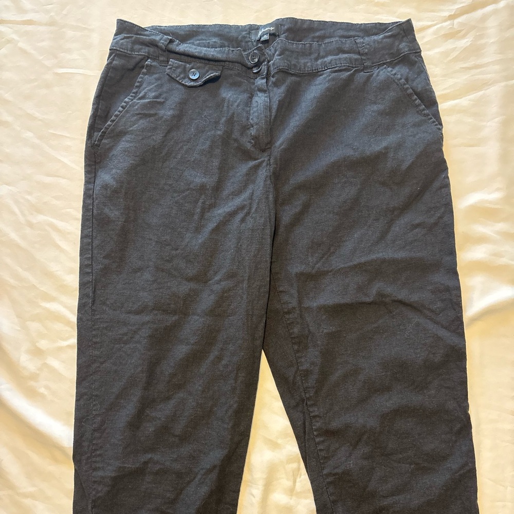 2/$20 Petite Linen Blend Pants